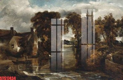 File gốc in ấn Tranh sơn dầu phương tây tổng hợp STS17434 độ phân giải cao