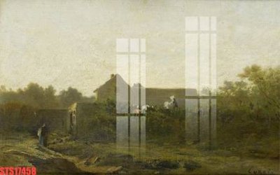 Download file Tranh sơn dầu phương tây tổng hợp STS17458 (chuẩn in) chất lượng cao