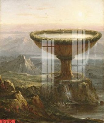 File gốc Tranh sơn dầu phương tây tổng hợp STS17516 (ảnh chi tiết) để in lụa