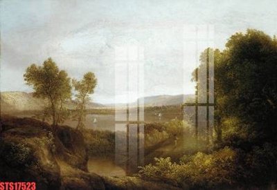 File gốc Tranh sơn dầu phương tây tổng hợp STS17523 (ảnh chi tiết) để in lụa