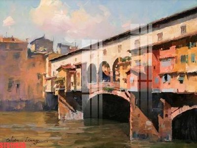 File gốc Tranh sơn dầu phương tây tổng hợp STS17626 (in lụa) tranh phong thủy