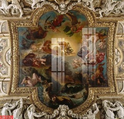 Chi tiết file ảnh Tranh sơn dầu phương tây tổng hợp STS1778 sắc nét