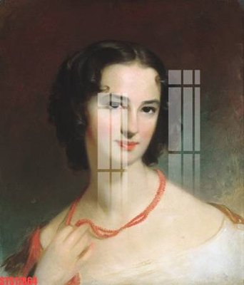 File in trần Tranh sơn dầu phương tây tổng hợp STS17864 (file gốc) hoa văn 3D