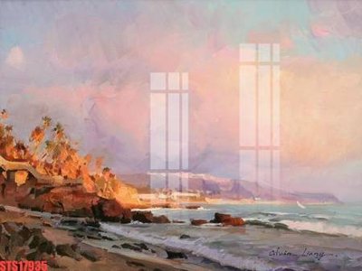 File gốc Tranh sơn dầu phương tây tổng hợp STS17935 (in mica) trang trí