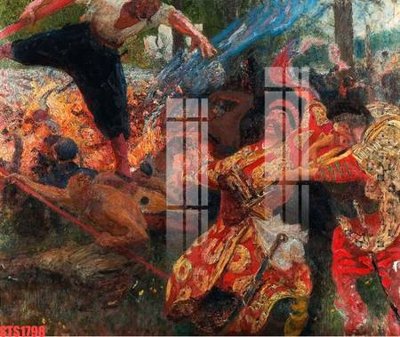 Tải file Tranh sơn dầu phương tây tổng hợp STS1798 (PSD) cho in tranh kính