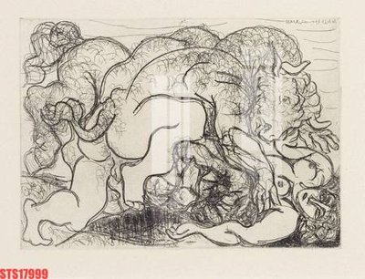 File gốc Tranh sơn dầu phương tây tổng hợp STS17999 (in tráng gương) sang trọng