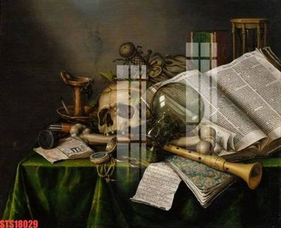 File tranh Tranh sơn dầu phương tây tổng hợp STS18029 (bản gốc) in canvas