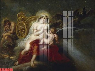 File gốc in ấn Tranh sơn dầu phương tây tổng hợp STS18045 (sẵn sàng tải về)