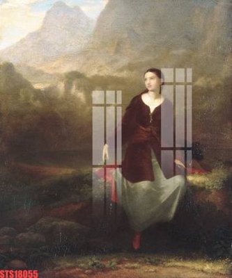 File in trần Tranh sơn dầu phương tây tổng hợp STS18055 (bản gốc) 5D