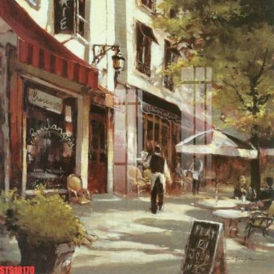 File tranh Tranh sơn dầu phương tây tổng hợp STS18170 (bản gốc) treo phòng ăn