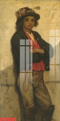 Ảnh gốc Tranh sơn dầu phương tây tổng hợp STS18204 (độ nét cao) in mica