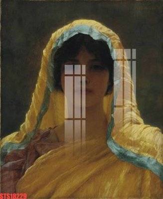 File in trần Tranh sơn dầu phương tây tổng hợp STS18229 (file gốc) hoa văn 3D