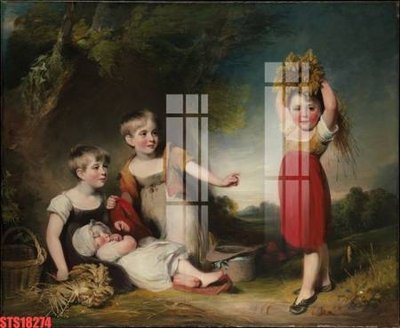 Tải file tranh Tranh sơn dầu phương tây tổng hợp STS18274 (gốc) tại Filetranh.com