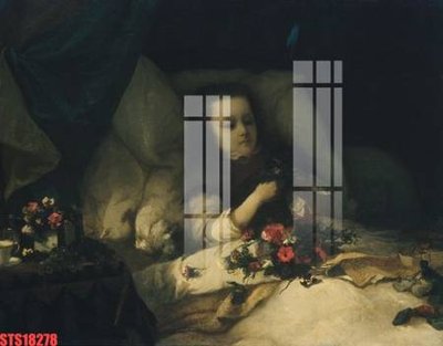 File gốc Tranh sơn dầu phương tây tổng hợp STS18278 (cho in 3D) độc đáo