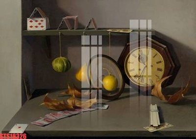 Hình ảnh file gốc in trần nhà Tranh sơn dầu phương tây tổng hợp STS18326