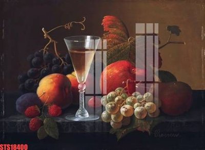 File in trần Tranh sơn dầu phương tây tổng hợp STS18400 (bản gốc) hoa văn