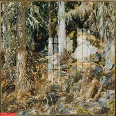 File PSD Tranh sơn dầu phương tây tổng hợp STS18410 (gốc) nhiều lớp (multi-layer)