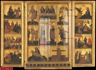 File in ấn chuyên nghiệp Tranh sơn dầu phương tây tổng hợp STS18423 (file gốc)