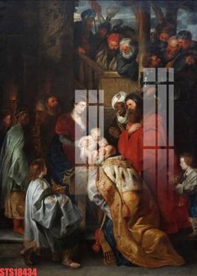 File tranh Tranh sơn dầu phương tây tổng hợp STS18434 (gốc) in backlit film