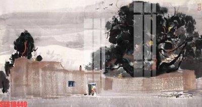 File gốc Tranh sơn dầu phương tây tổng hợp STS18440 (in lụa) họa tiết 3D