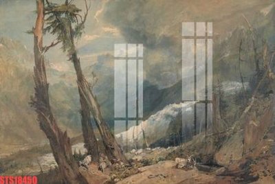 Download file gốc Tranh sơn dầu phương tây tổng hợp STS18450 (in lụa) hoa lá