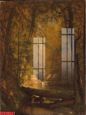 Ảnh gốc Tranh sơn dầu phương tây tổng hợp STS18527 (độ nét cao) in mica