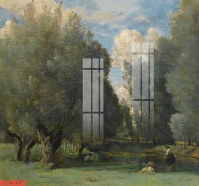 Tải file gốc Tranh sơn dầu phương tây tổng hợp STS18537 dùng cho in ấn