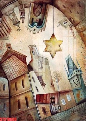 File tranh Tranh sơn dầu phương tây tổng hợp STS18600 (bản gốc) treo tường