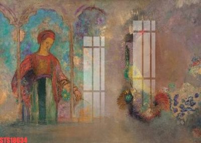 File tranh in tráng gương Tranh sơn dầu phương tây tổng hợp STS18634 (siêu nét)