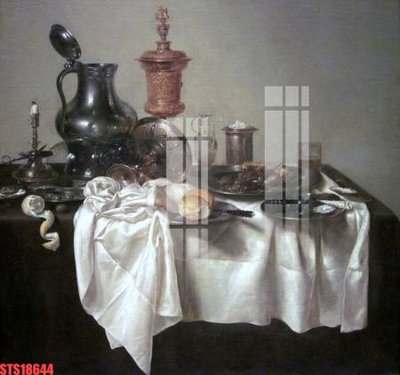 File gốc Tranh sơn dầu phương tây tổng hợp STS18644 (in tráng gương) sang trọng