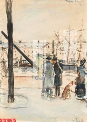 Download file gốc Tranh sơn dầu phương tây tổng hợp STS18675 (in lụa) hoa lá