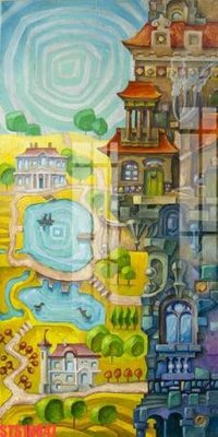 Download file gốc Tranh sơn dầu phương tây tổng hợp STS18847 (in mica) logo