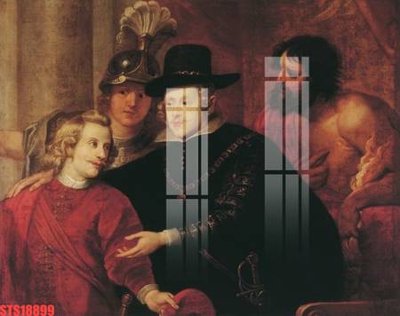 File PSD Tranh sơn dầu phương tây tổng hợp STS18899 (gốc) nhiều lớp (multi-layer)