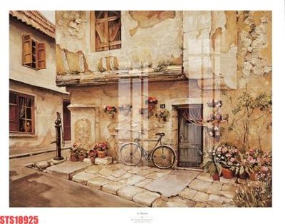 File in ấn Tranh sơn dầu phương tây tổng hợp STS18925 chuyên nghiệp