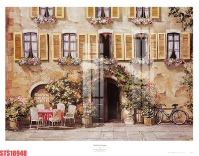 File tranh Tranh sơn dầu phương tây tổng hợp STS18948 (file gốc) chủ đề phong thủy