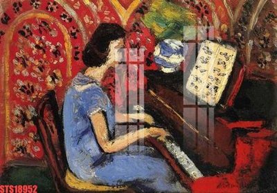 File gốc Tranh sơn dầu phương tây tổng hợp STS18952 (in lụa) tranh mã đáo