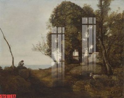 File in mica Tranh sơn dầu phương tây tổng hợp STS18977 (bản gốc) sắc sảo