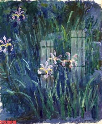 File in lụa Tranh sơn dầu phương tây tổng hợp STS19010 (hoa văn) Tranh sơn dầu phương tây tổng hợp STS19010