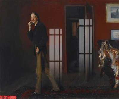 File gốc Tranh sơn dầu phương tây tổng hợp STS19080 (in mica) làm bảng hiệu