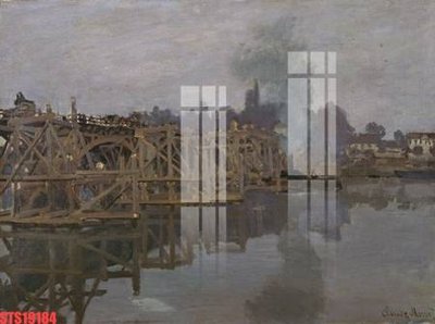 File gốc Tranh sơn dầu phương tây tổng hợp STS19184 (in lụa) tranh mã đáo