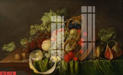 File PSD Tranh sơn dầu phương tây tổng hợp STS19218 (gốc) cho in quảng cáo