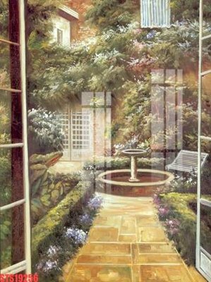 File gốc in ấn Tranh sơn dầu phương tây tổng hợp STS19256 độ phân giải cao