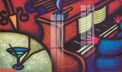 File gốc Tranh sơn dầu phương tây tổng hợp STS19342 (in mica) làm bảng hiệu