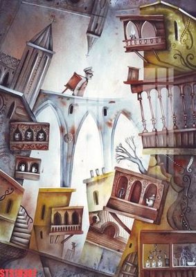 File ảnh Tranh sơn dầu phương tây tổng hợp STS19387 (gốc) cho trang trí nội thất