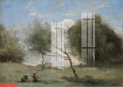 File gốc Tranh sơn dầu phương tây tổng hợp STS19406 (cho in 3D) độc đáo