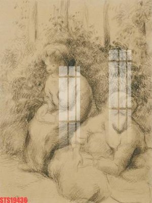 File gốc in ấn Tranh sơn dầu phương tây tổng hợp STS19436 chuẩn màu CMYK