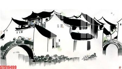 File in mica Tranh sơn dầu phương tây tổng hợp STS19499 (bản gốc) sắc sảo