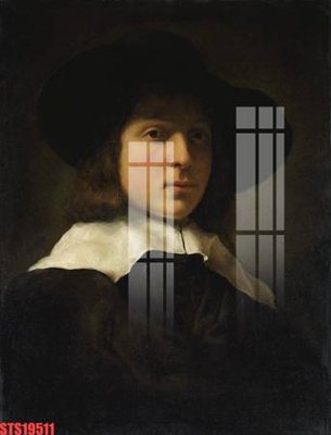 File tranh Tranh sơn dầu phương tây tổng hợp STS19511 (gốc) phong cách tối giản