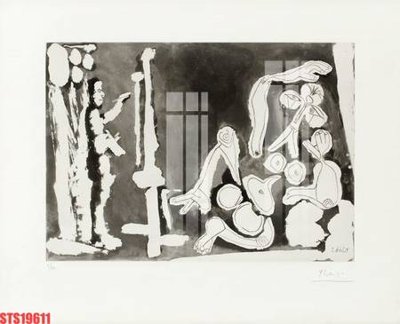 Download file Tranh sơn dầu phương tây tổng hợp STS19611 (gốc) in mica đèn LED