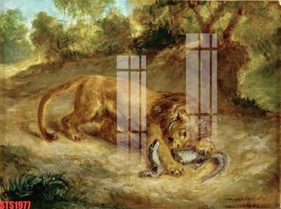 File PSD in ấn Tranh sơn dầu phương tây tổng hợp STS1977 (chất lượng cao)